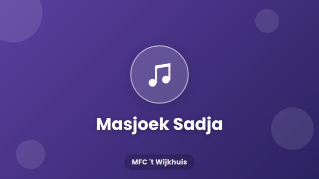 Masjoek Sadja