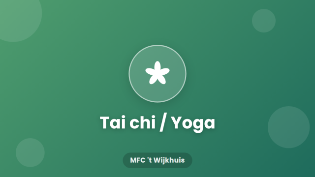 Tai chi / Yoga