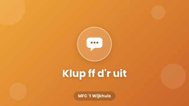 Klup ff d'r uit